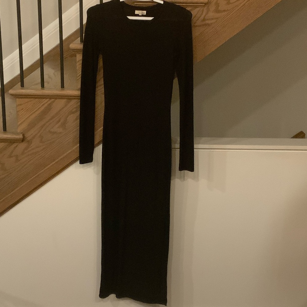 Wilfred Classic Black Long Sleeve Dress